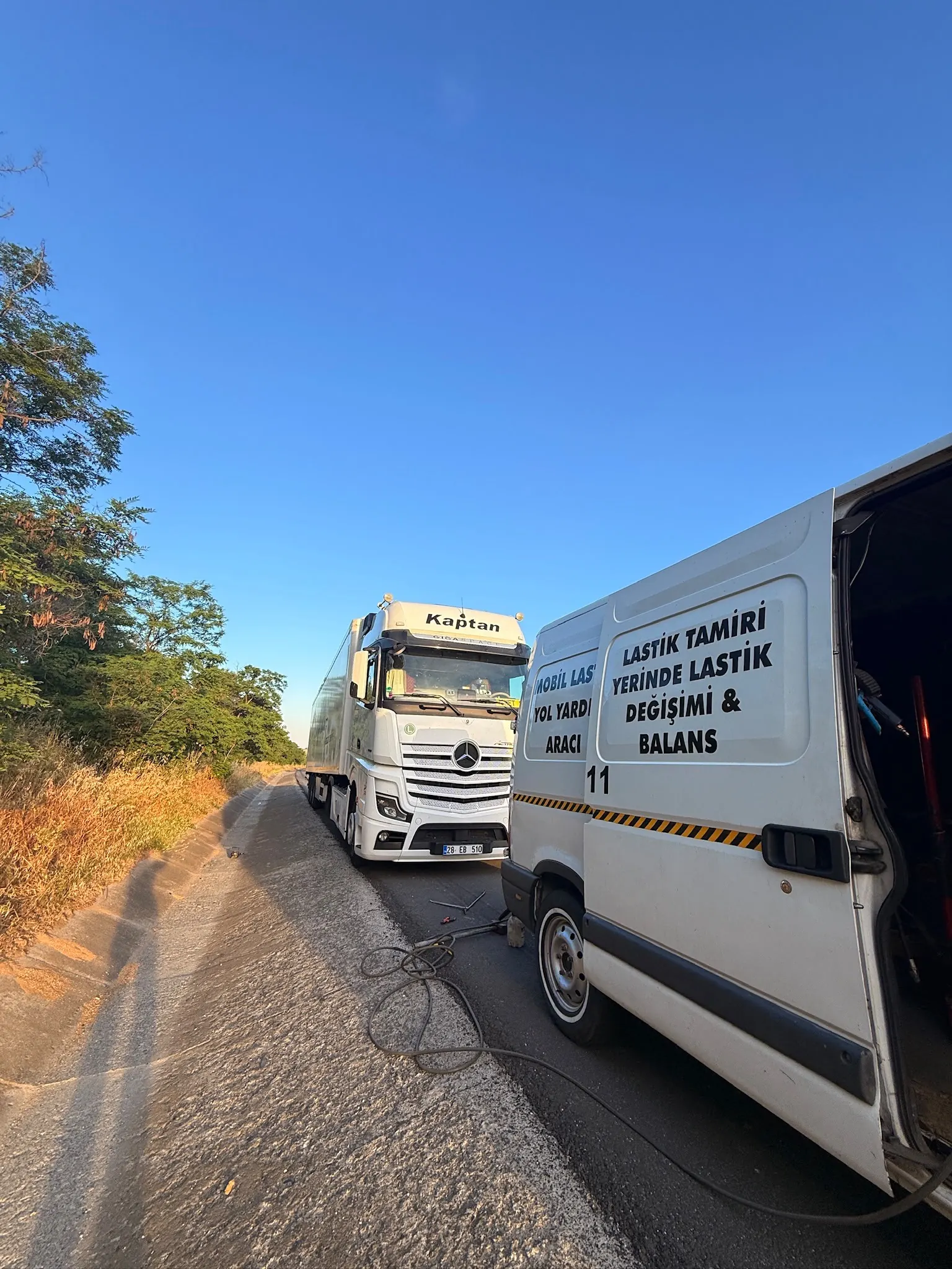 Kuzey Marmara Lastikçi mobil lastik yol yardım
